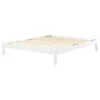 Platform King Bed - Vito Pure White