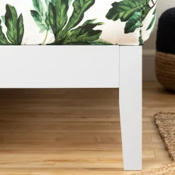 Platform King Bed - Vito Pure White