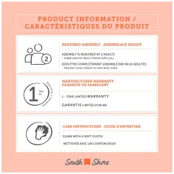 Platform King Bed - Vito Pure White