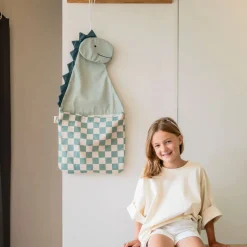 Play&Go Toto Wall Storage & Tote Bag - Dino