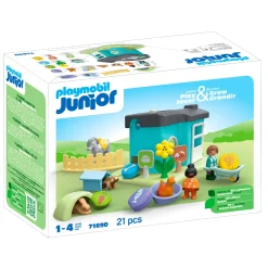 Playmobil Junior Animal Home with Treat Dispenser