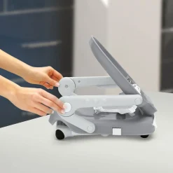 Pocket Snack Booster Seat - Grey