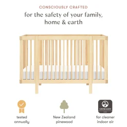 Pogo 8-in-1 Convertible Crib with All-Stages Conversion Kits - Blonde