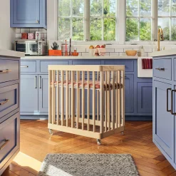 Pogo 8-in-1 Convertible Crib with All-Stages Conversion Kits - Blonde