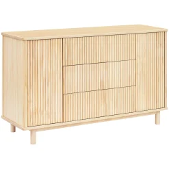 Pogo Tambour Assembled Dresser - Blonde