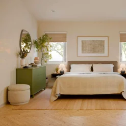 Pogo Tambour Assembled Dresser - Olive