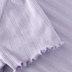 Pointelle T-shirt 3-8