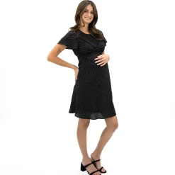 Polkadot Maternity Dress