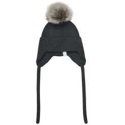 Pompom Knit Beanie 6-24m