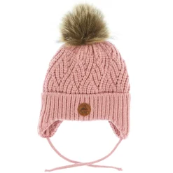 Pompom Knit Beanie 12-24m