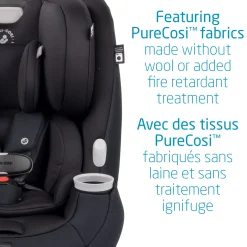 Pria All-in-One Car Seat 4-100lb - Authentic Black