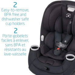 Pria All-in-One Car Seat 4-100lb - Authentic Black