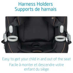 Pria All-in-One Car Seat 4-100lb - Designer Black