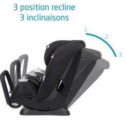 Pria All-in-One Car Seat 4-100lb - Designer Black