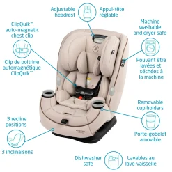 Pria All-in-One Car Seat 4-100lb - Desert Wonder