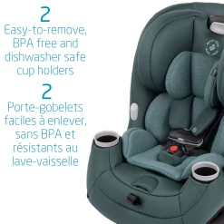 Pria All-in-One Car Seat 4-100lb - Essential Green