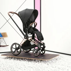 Priam Rosegold Brown Stroller