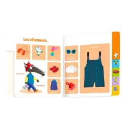 P'tit Loup Mon Premier Imagier à Toucher