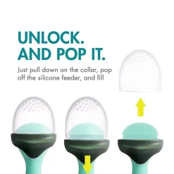 Pulp Silicone Feeder - Mint