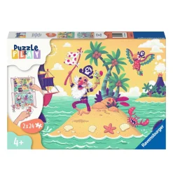 Puzzle & Play (2) Pirate Adventure 24 Pieces