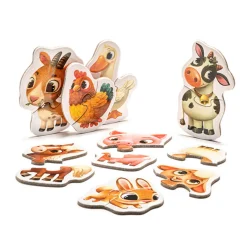 Puzzle Farm Animals