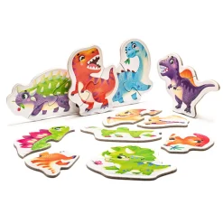 Puzzle Happy Dinosaurs