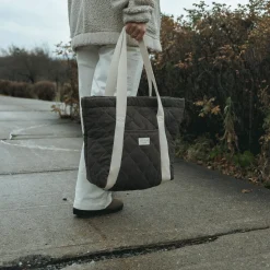 Quilt Tote bag - Kaki