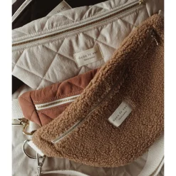 Quilted Waist Bag - Cream