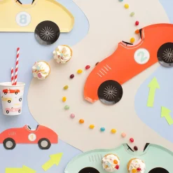 Race Car Party Cups (8)