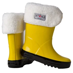 Rain Boot Liner Ivory Sizes 4-2