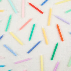 Rainbow Twisted Mini Candles (50)