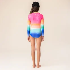 Rainbow Uv Ls Swimsuit 2-14