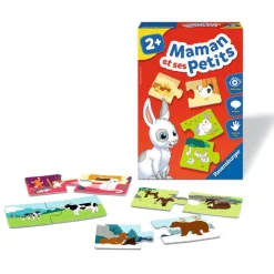 Ravensburger - Jeu Educatif - Maman et ses petits - Découverte des animaux