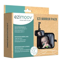 Rear-view mirror + Car seat mirror