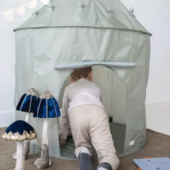 Recycled Fabric Play Tent - Green