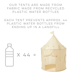 Recycled Fabric Play Tent - Green