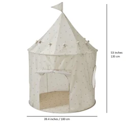 Recycled Fabric Play Tent - Blueberry