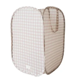 Recycled Pop-Up Laundry Hamper - Gingham