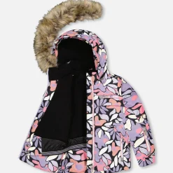 Retro Flowers Snowsuit 2-6