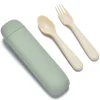 Reusable Utensil Set & Carry Case - Leaf