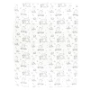 Reversible Muslin Waffle Blanket - Forest