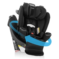 Revolve360 Extend All-in-One Rotating Car Seat with SensorSafe - Onyx