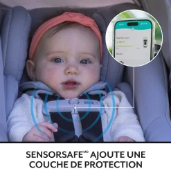 Revolve180 LiteMax NXT Rotational Car Seat with SensorySoothe - Quartz