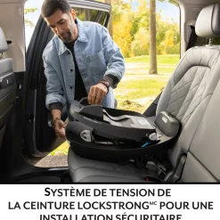 Revolve180 LiteMax NXT Rotational Car Seat - Cinder Gray