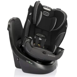 Revolve360 Slim 2-in-1 Rotating Convertible Car Seat - Canton Black