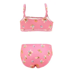 Rib Flowers Bikini 3-14y