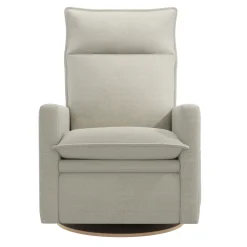 Rocking and Swivel Armchair Arya - Como Sand