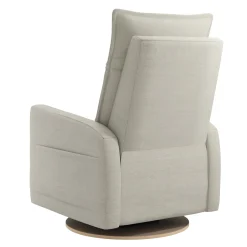 Rocking and Swivel Armchair Arya - Como Sand