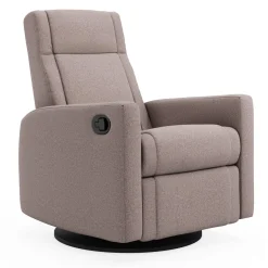 Rocking and Swivel Armchair Nelly - Arlo Beige