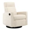 Rocking and Swivel Armchair Nelly - Puppy Sand